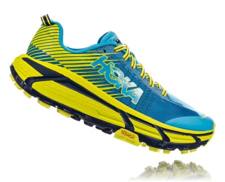 Hoka One One Evo Mafate 2 Ženske Pohodniški Čevlji Modra / Rumena SI-351728Q